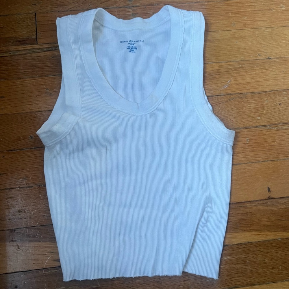 Brandy Melville, white tank top, never been worn before